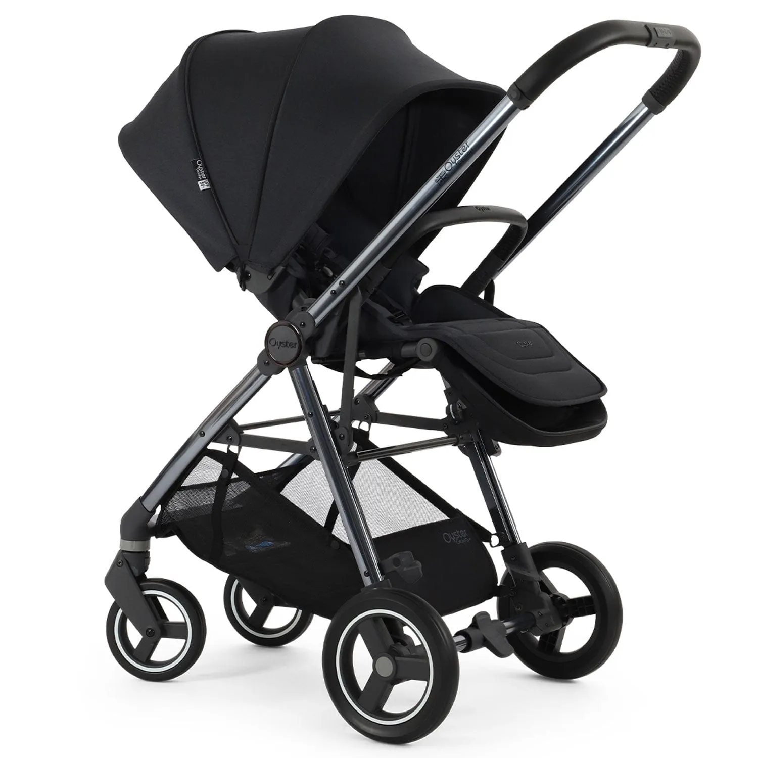 Oyster Gravity  Stroller in Carbonite