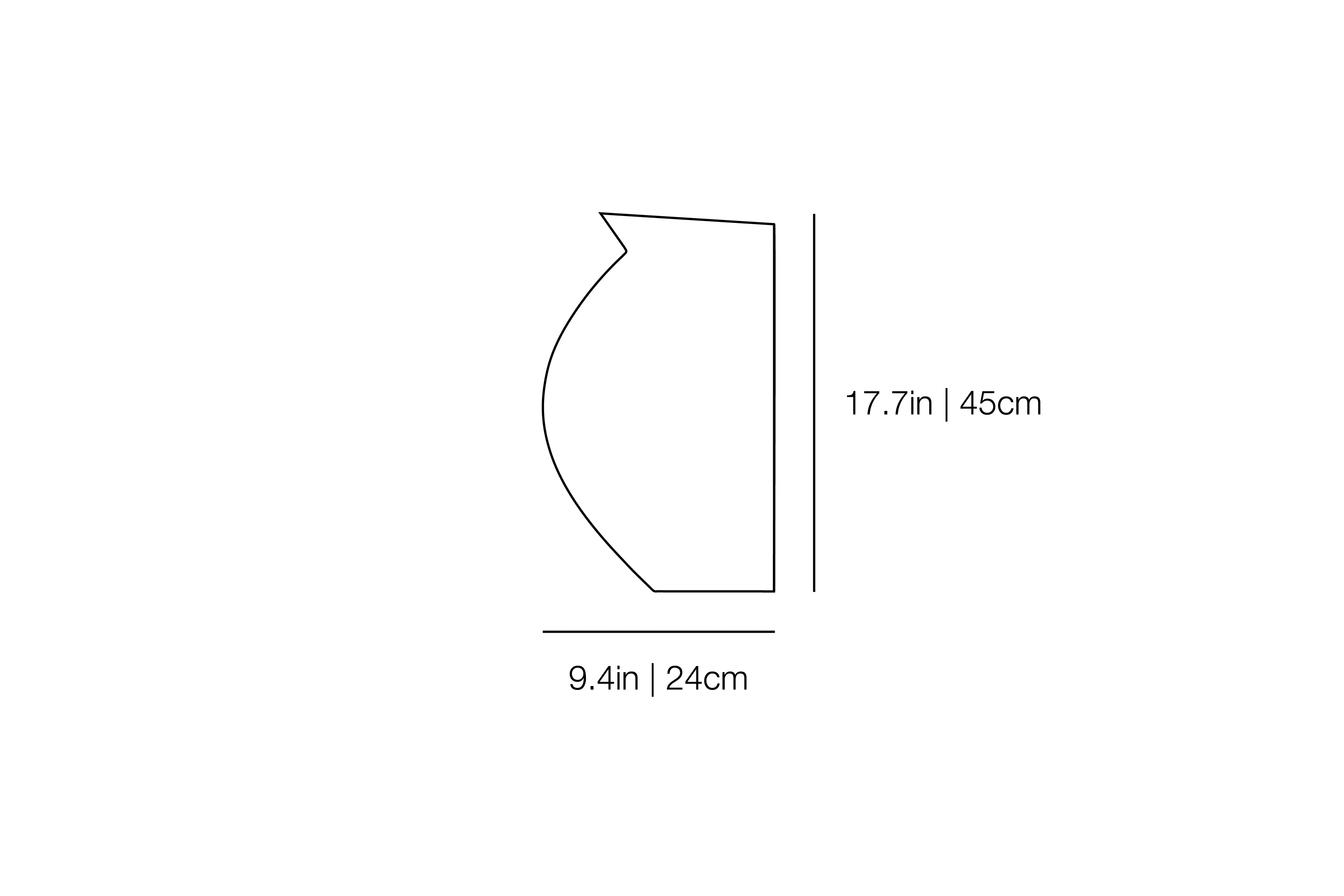 Pacay Medio Vase
