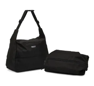 PackIt Freezable Hobo Lunch Bag, Black