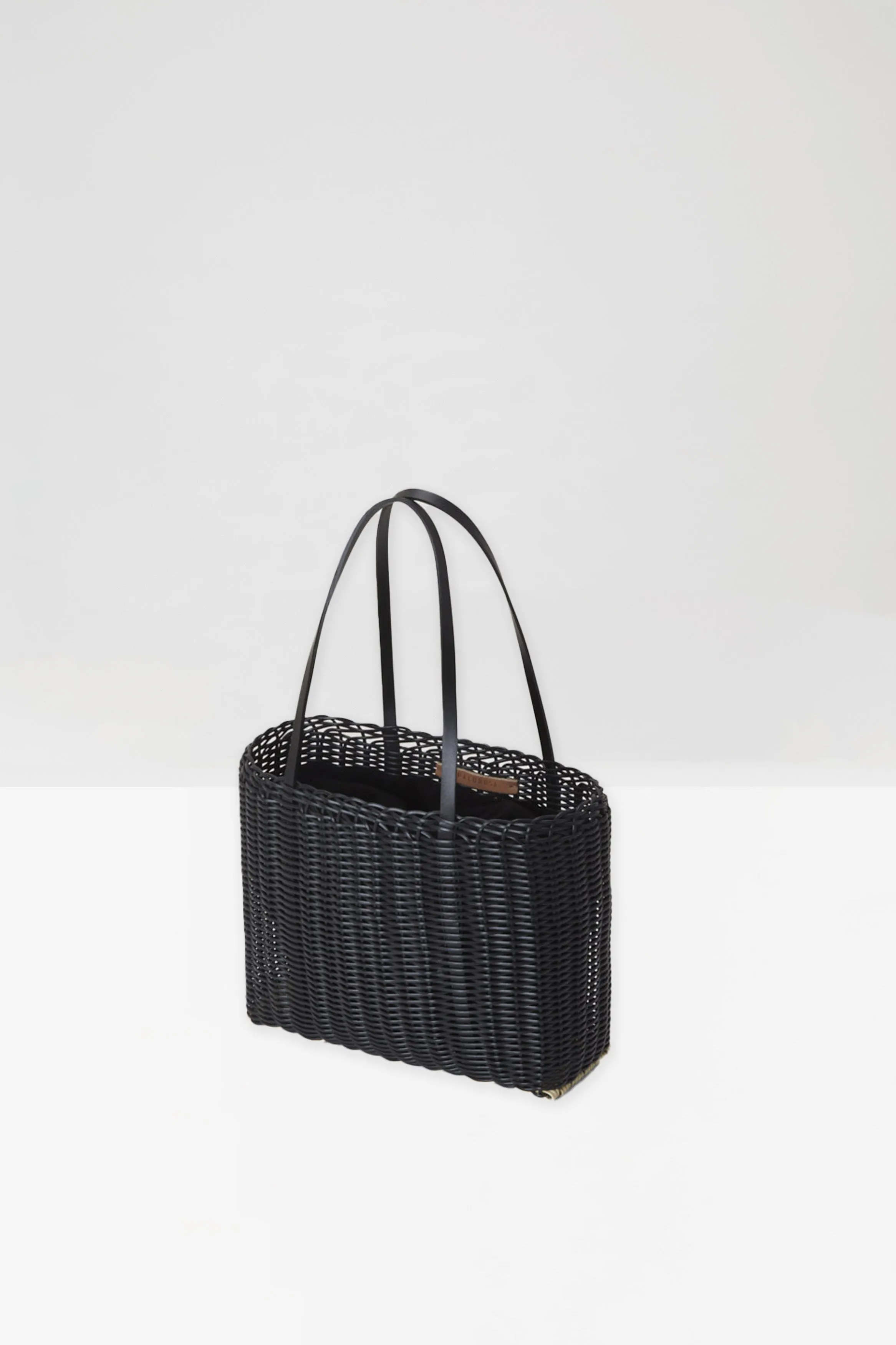 Palorosa Mini Tote Leather Basket Bag