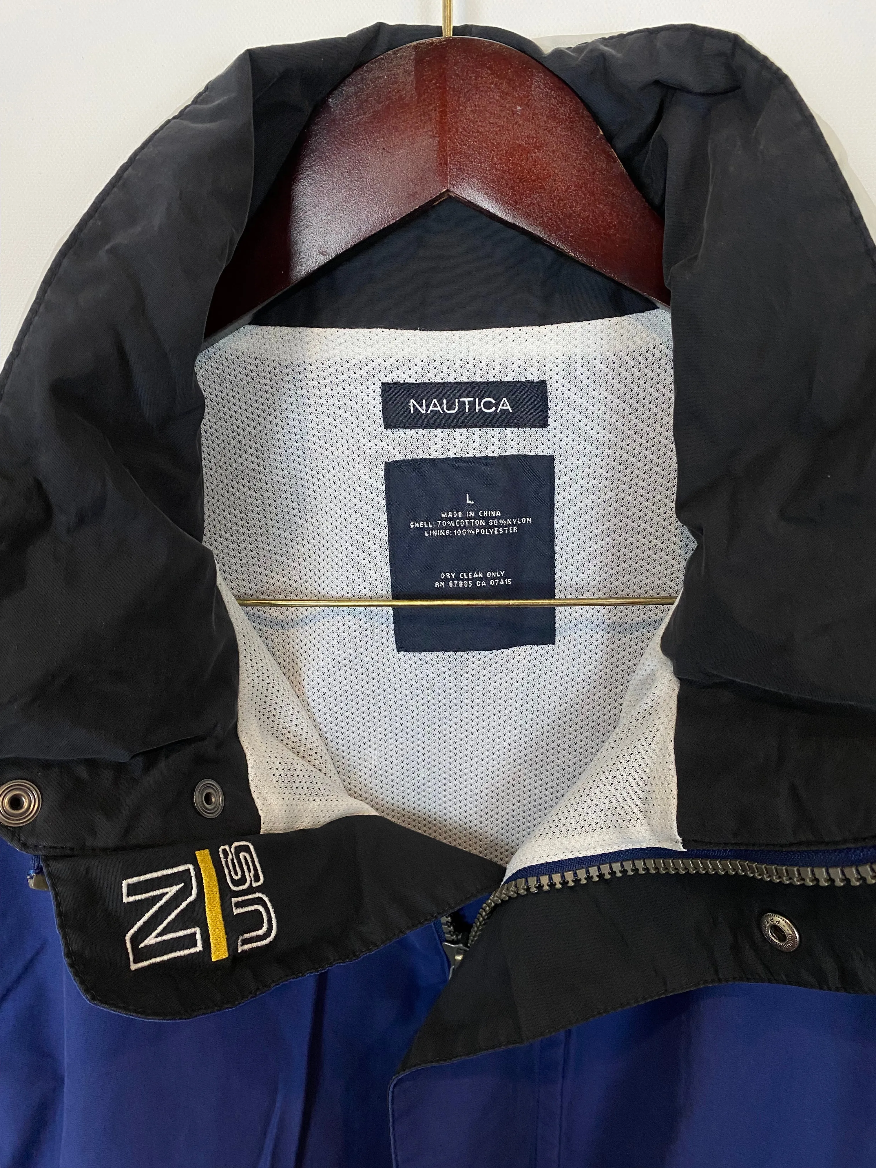 Patchwork Nautica Sailing Jacket (L)