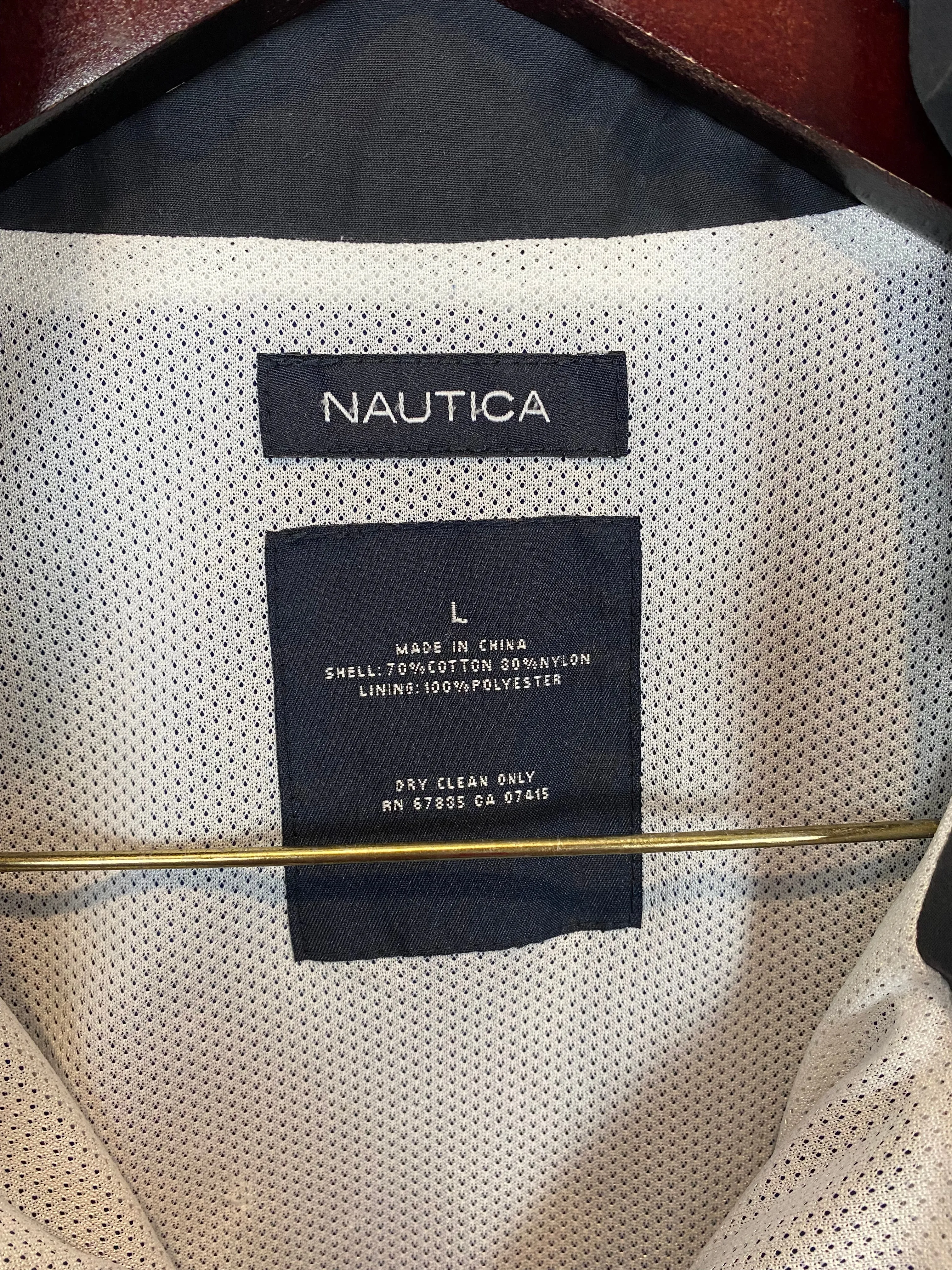 Patchwork Nautica Sailing Jacket (L)