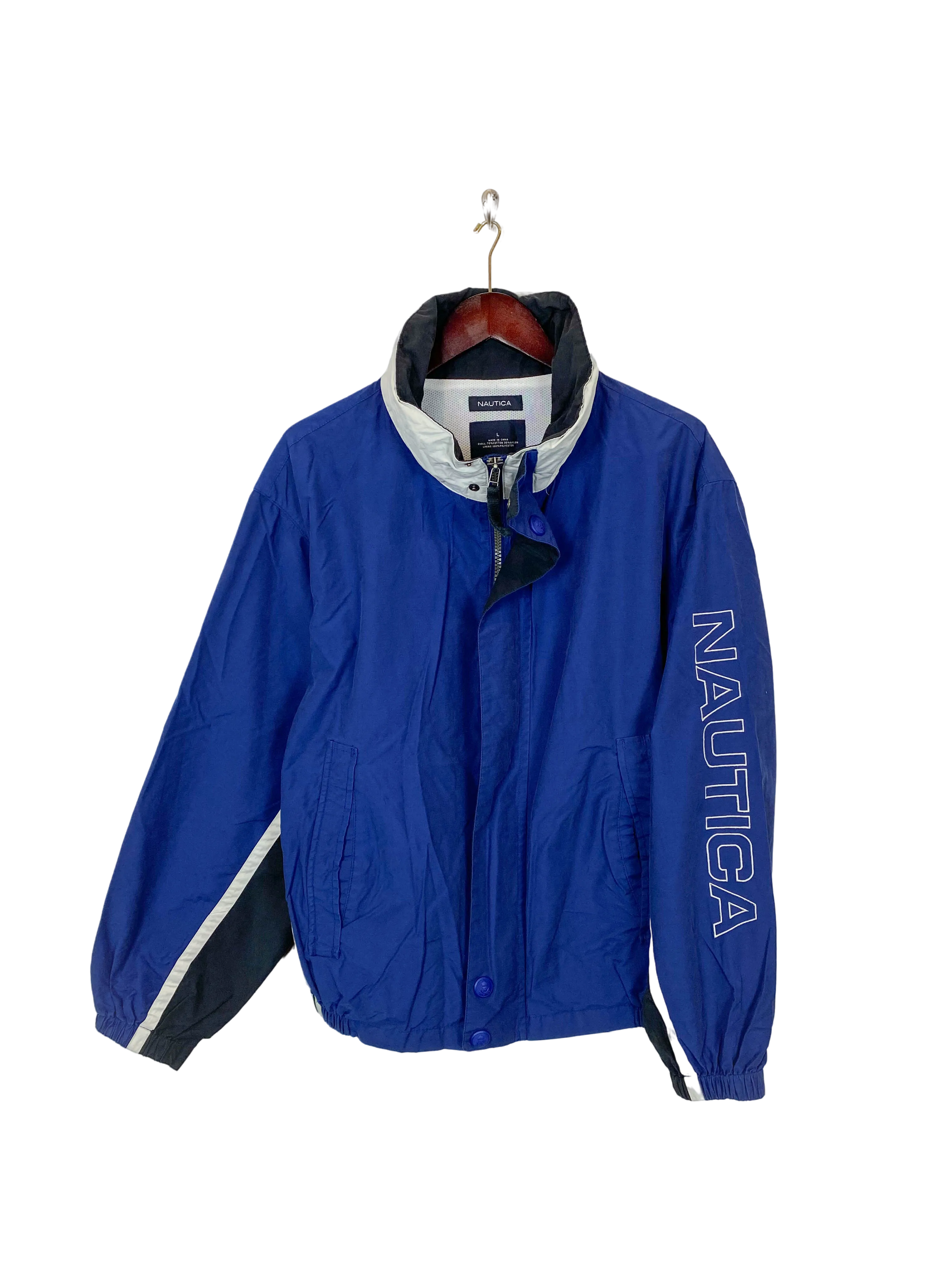 Patchwork Nautica Sailing Jacket (L)