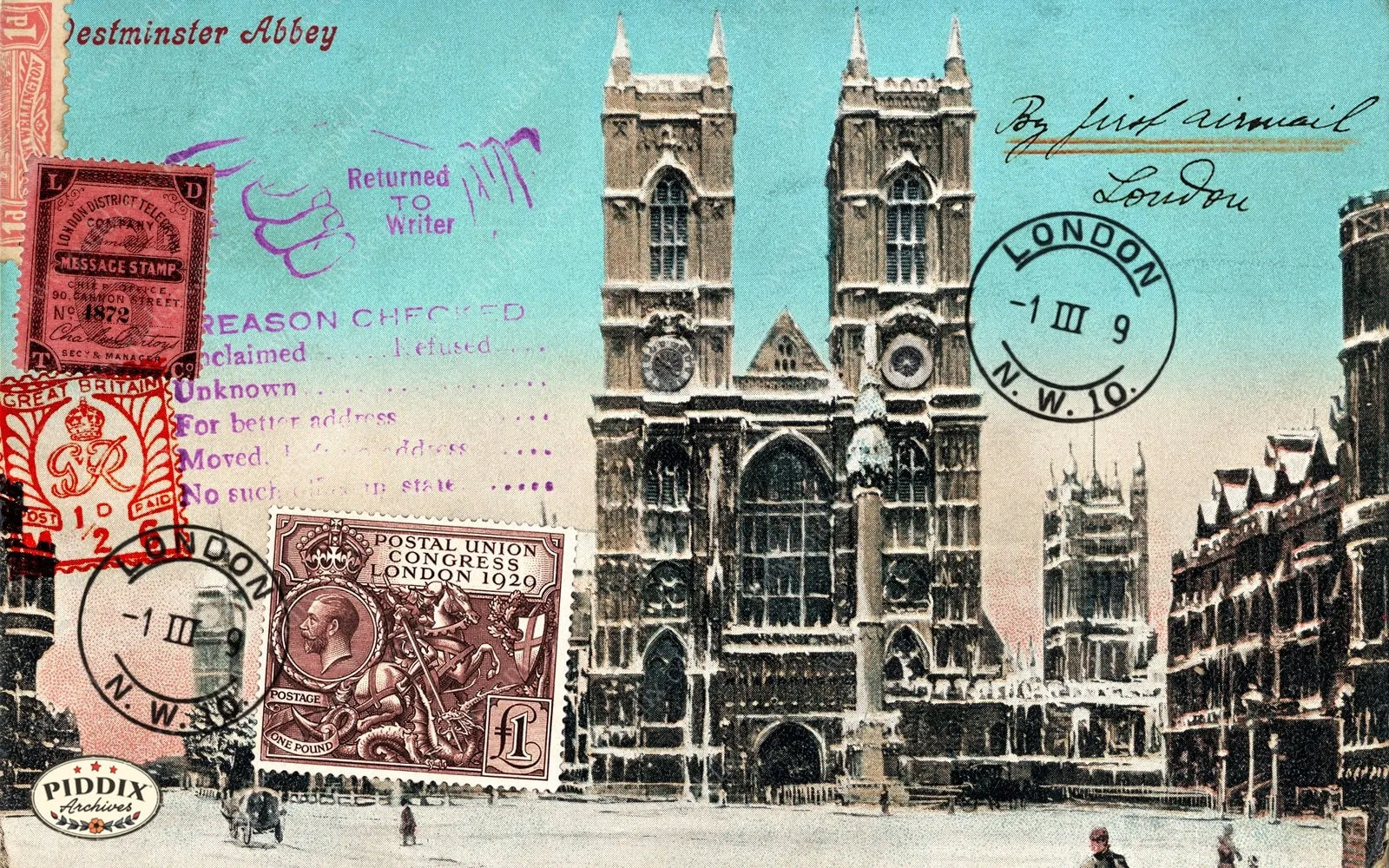 PDXC14013a -- Travel Postcards