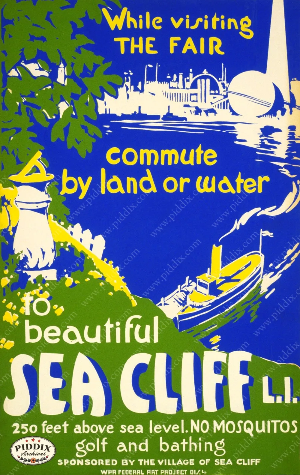 PDXC2405 -- Vintage Travel Posters