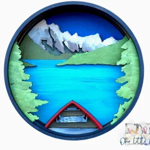Peaceful Paddle | Shadow Box Kit
