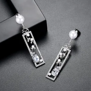 Pearl Vine Designer Earrings
