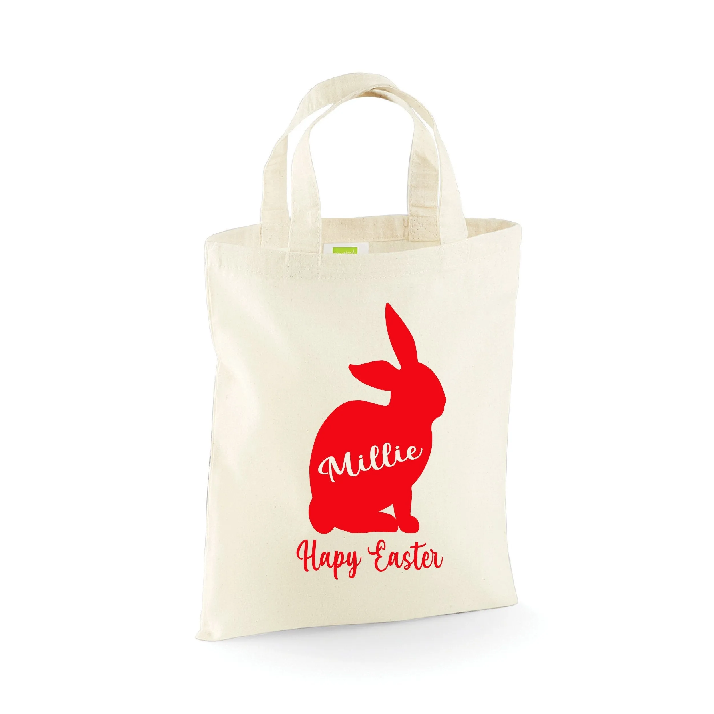Personalised Easter Egg Hunt Bunny Bag