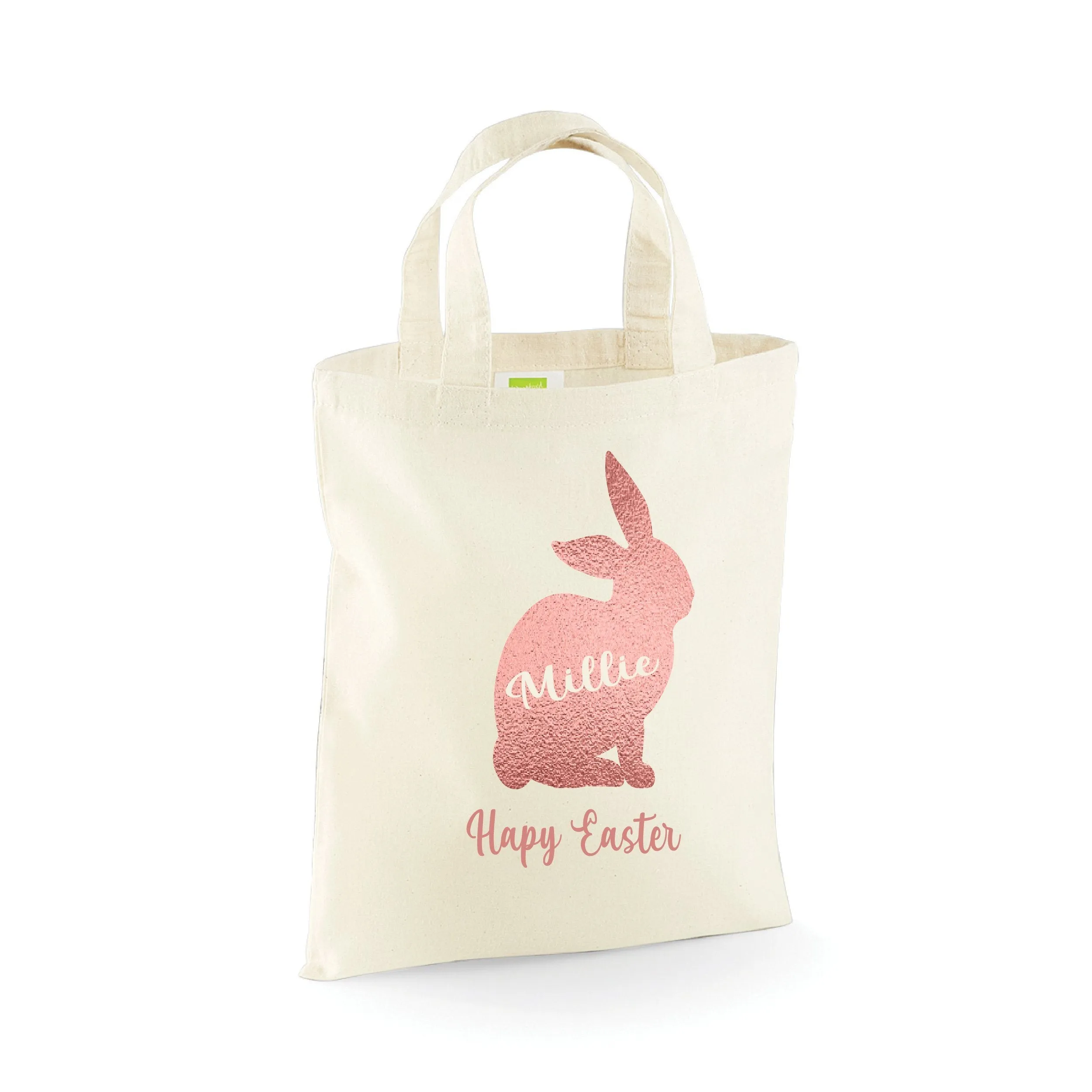 Personalised Easter Egg Hunt Bunny Bag