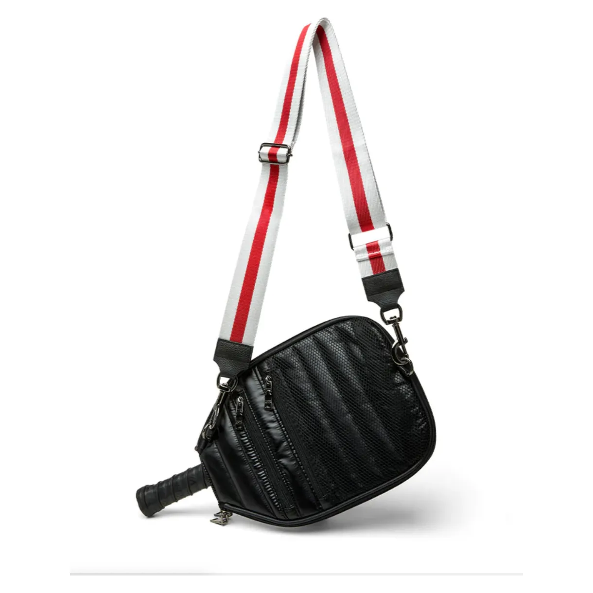 Pickleball Crossbody Pearl Black