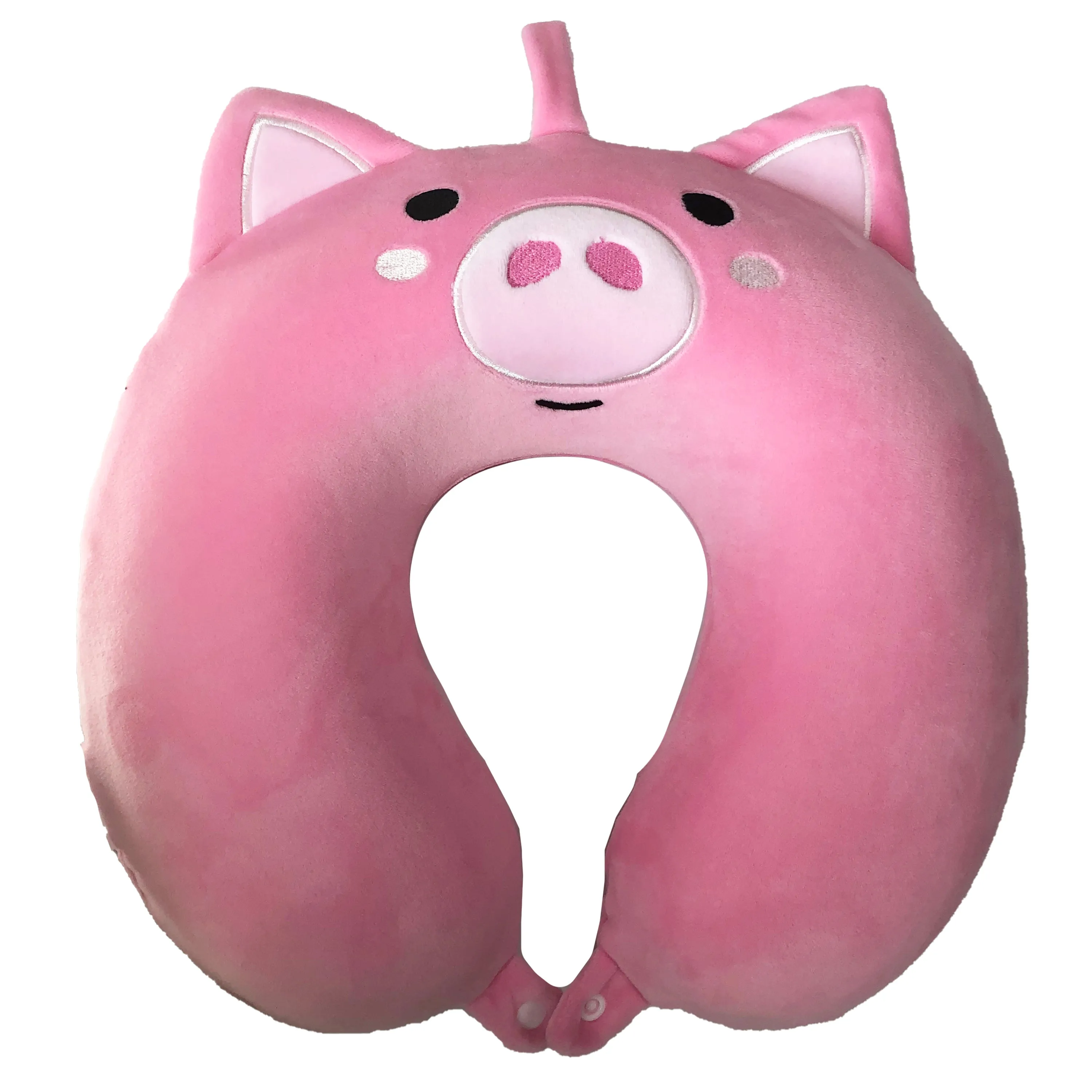 Pig Relaxeazzz Plush Memory Foam Travel Pillow