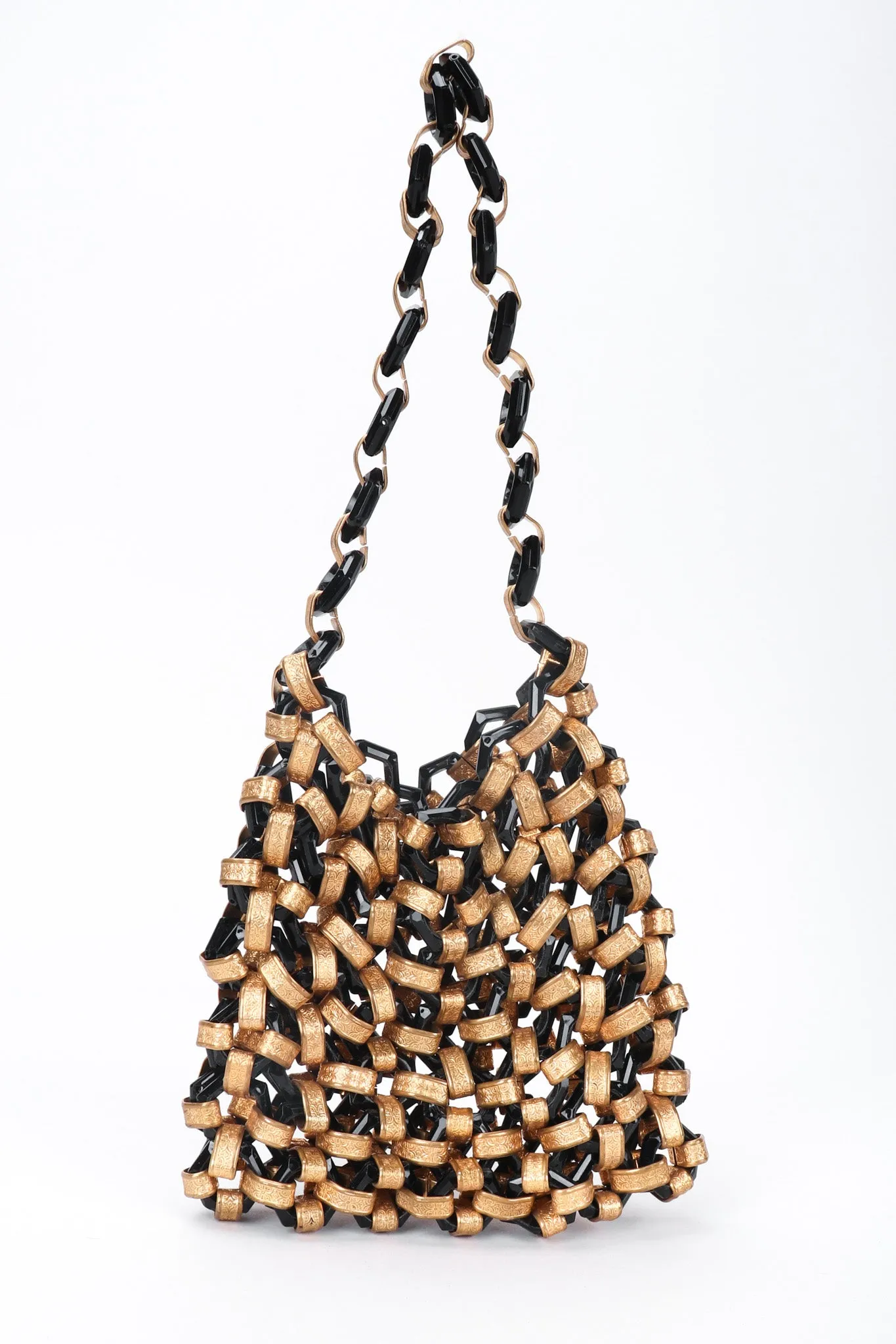 Plastic and Brass Link Bag