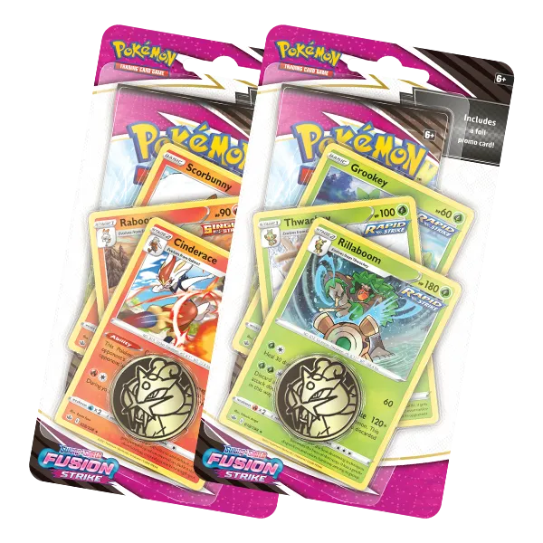 Pokemon TCG: Sword & Shield 8 Fusion Strike Premium Checklane Blister