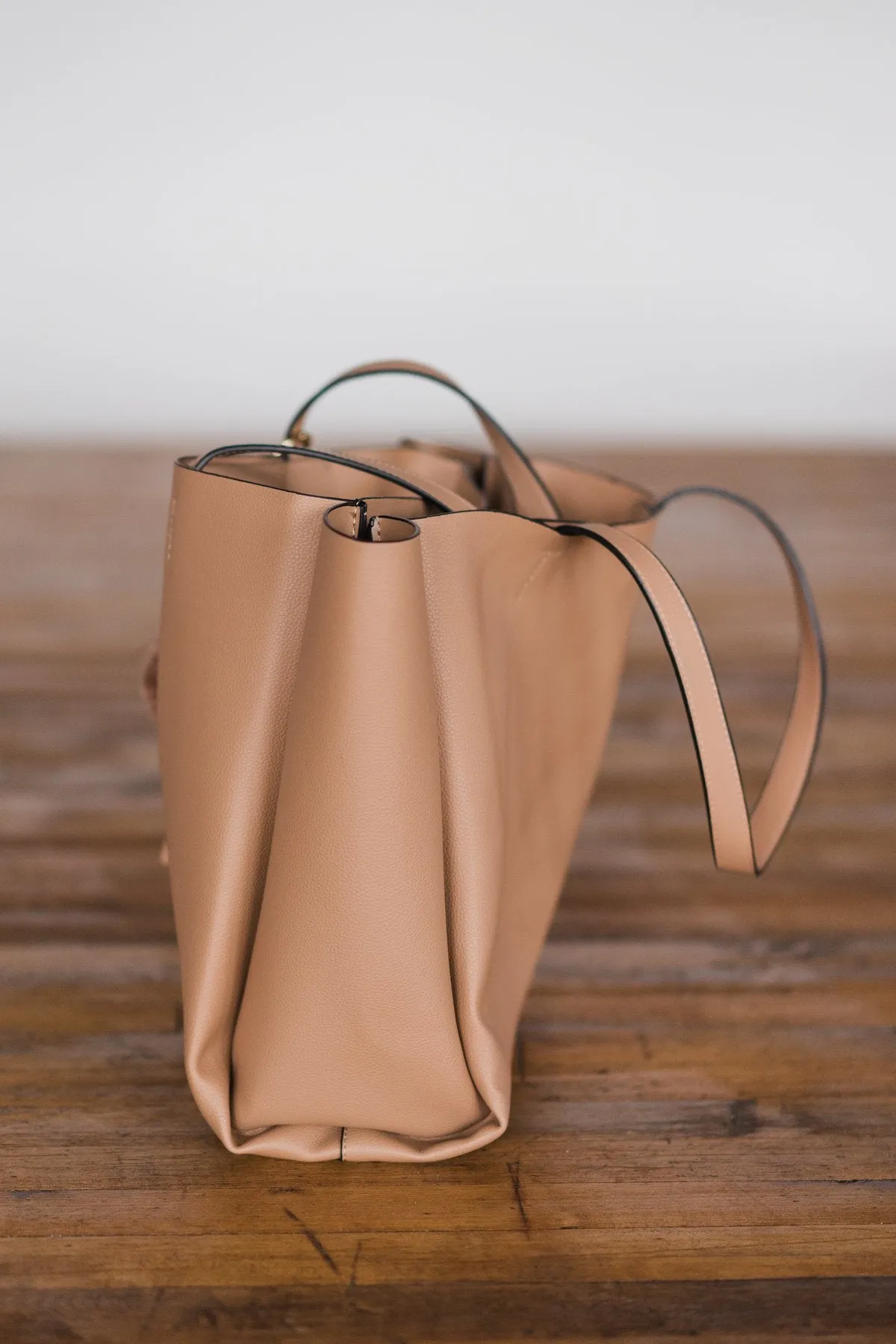 Pom Pom Tote - Sand