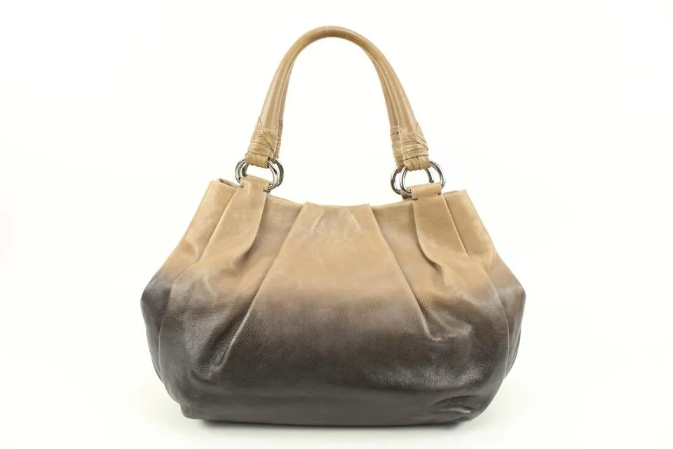 Prada Vitello Sfumato Hobo Neutral Gradient Hobo 85p33s
