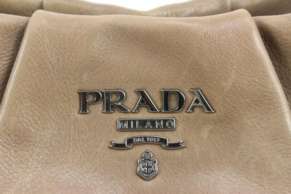 Prada Vitello Sfumato Hobo Neutral Gradient Hobo 85p33s