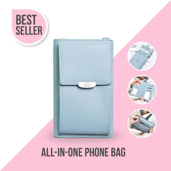Premium All-In-One Crossbody Phone Bag