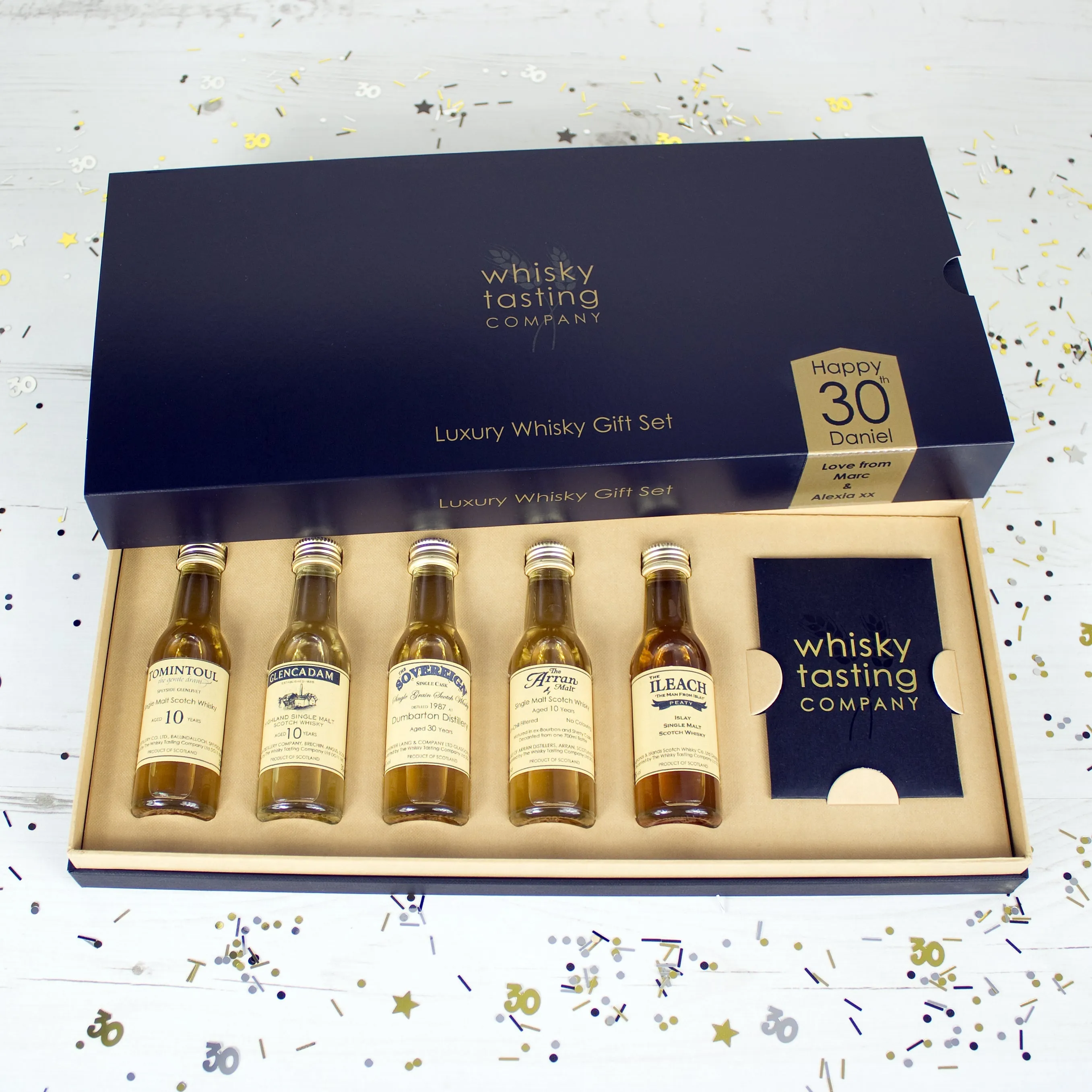 Premium and Old Scotch 30th Birthday Whisky Set