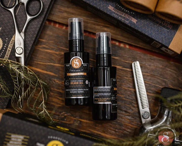 PREMIUM BLENDS ACEITE PARA BARBA - CEDAR CABIN