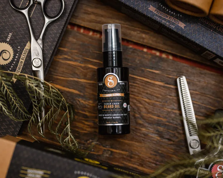 PREMIUM BLENDS ACEITE PARA BARBA - CEDAR CABIN