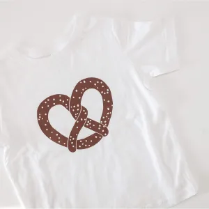 pretzel toddler tshirt, Philly pretzel tshirt, Philadelphia food shirt for toddler