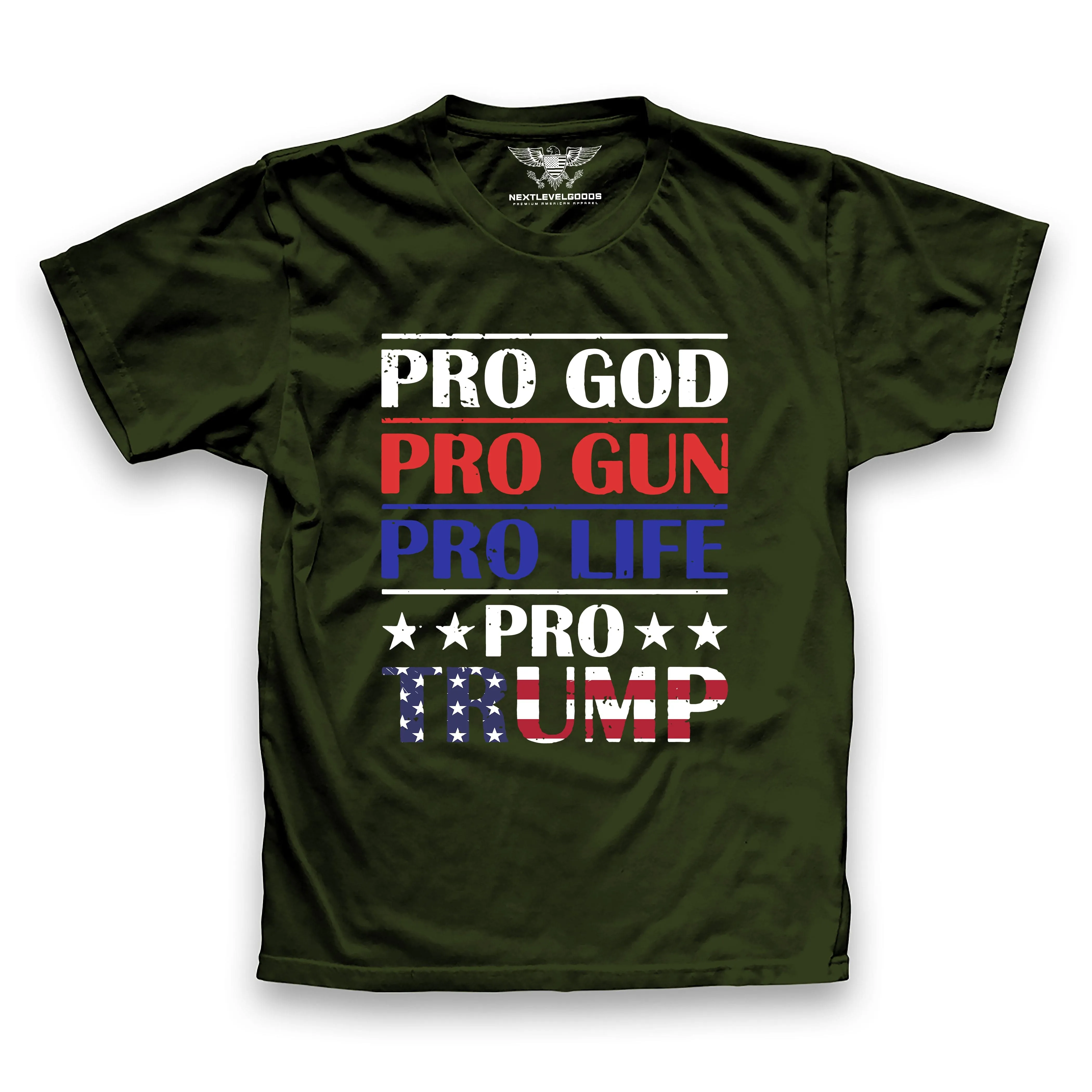 Pro God Pro Gun Pro Life Premium T-Shirt