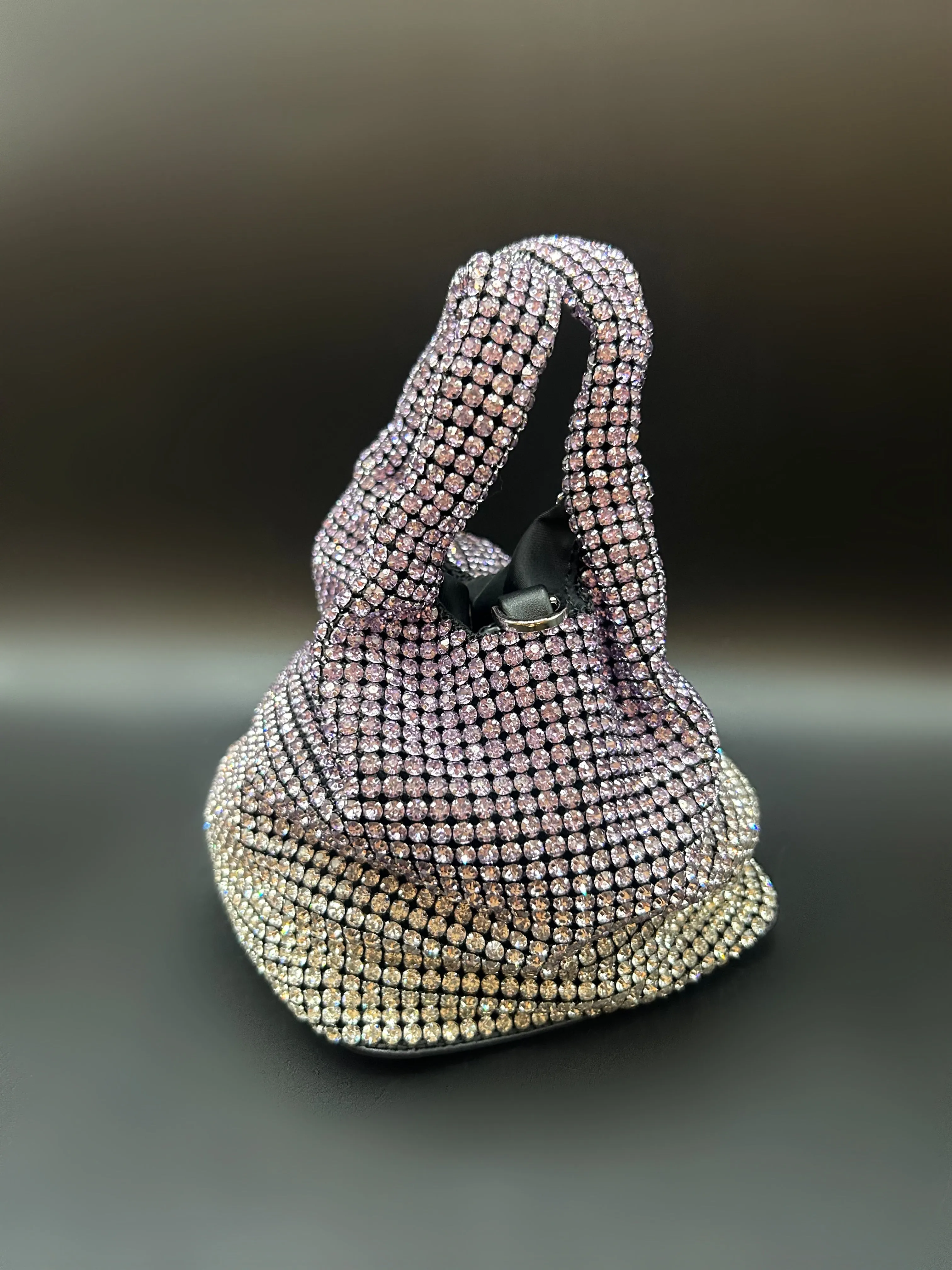 Purple Ombré Bucket Bag