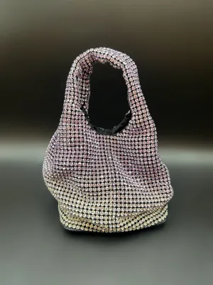 Purple Ombré Bucket Bag