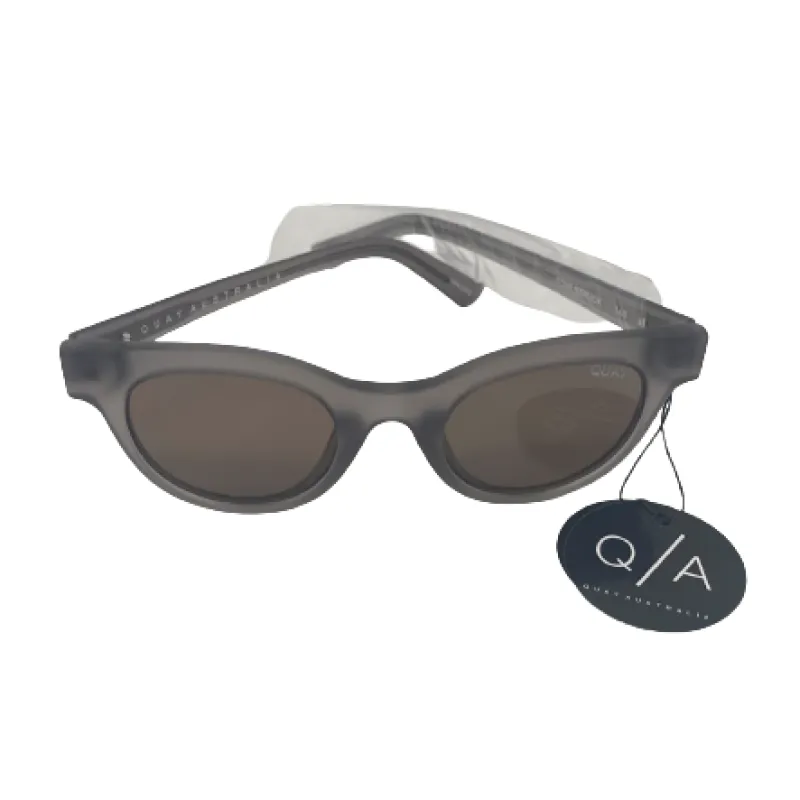 Quay Australia Star Struck Sunglasses - Gray/Brown