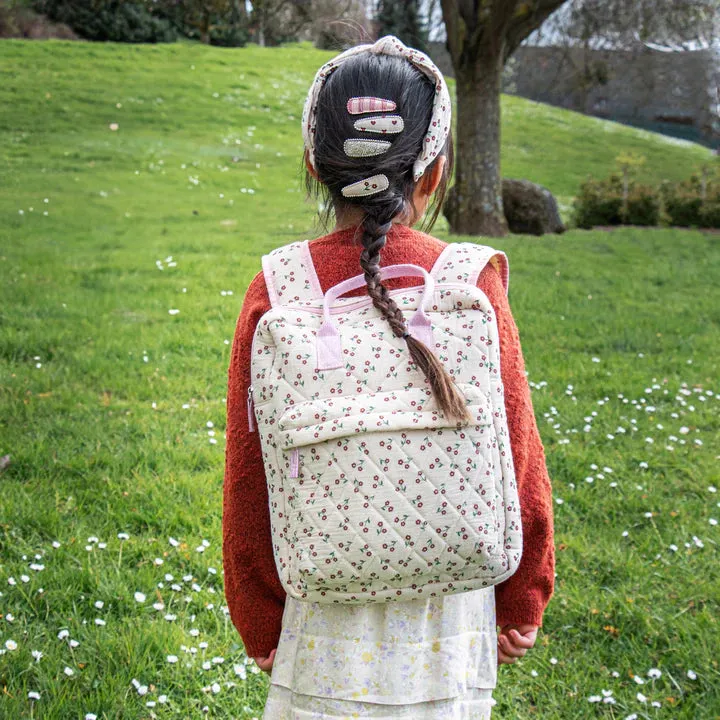 Quilted Wildflower Backpack