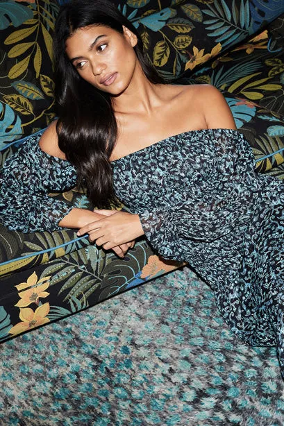 Rashida Midi Dress by MISA Los Angeles - RENTAL
