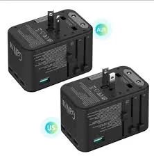 Rav Power75W 4-Port Travel Charger Offline Global Black