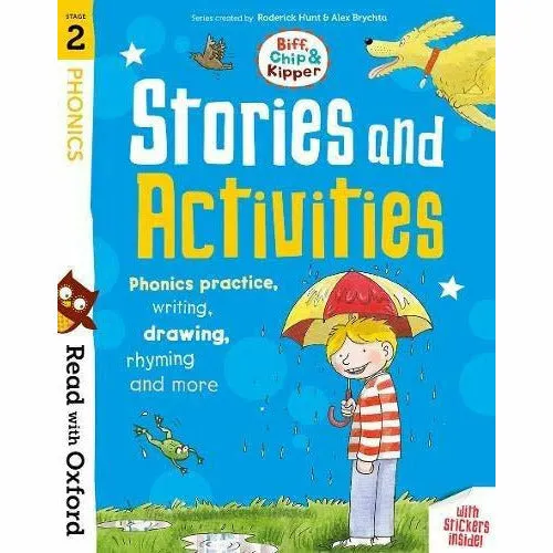 Read with Oxford Phonics Practice: Stage 1 - 3: Biff, Chip and Kipper: 6 Activity Books Collectio Set