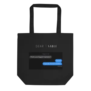 Real Text Tote