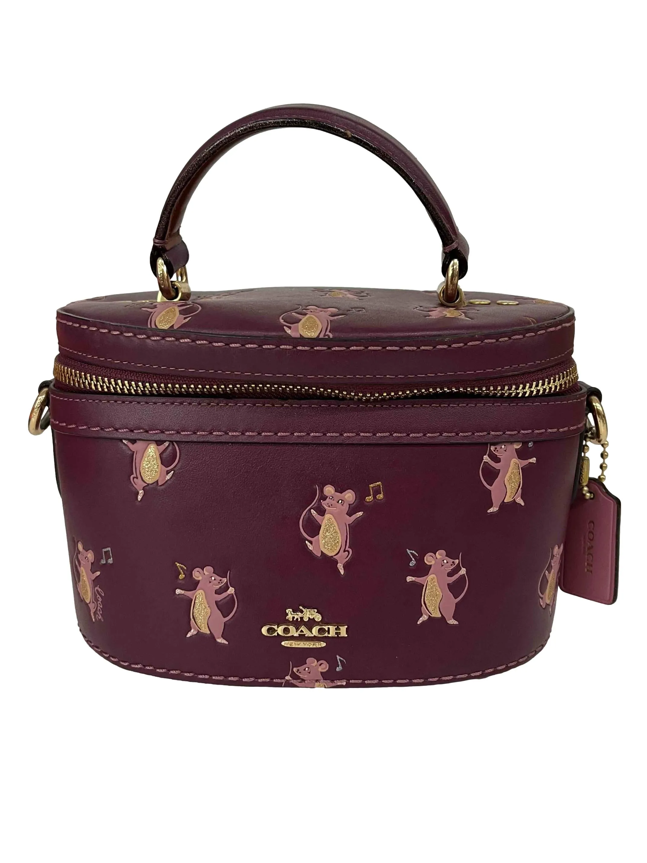 Red Leather Crossbody Bag