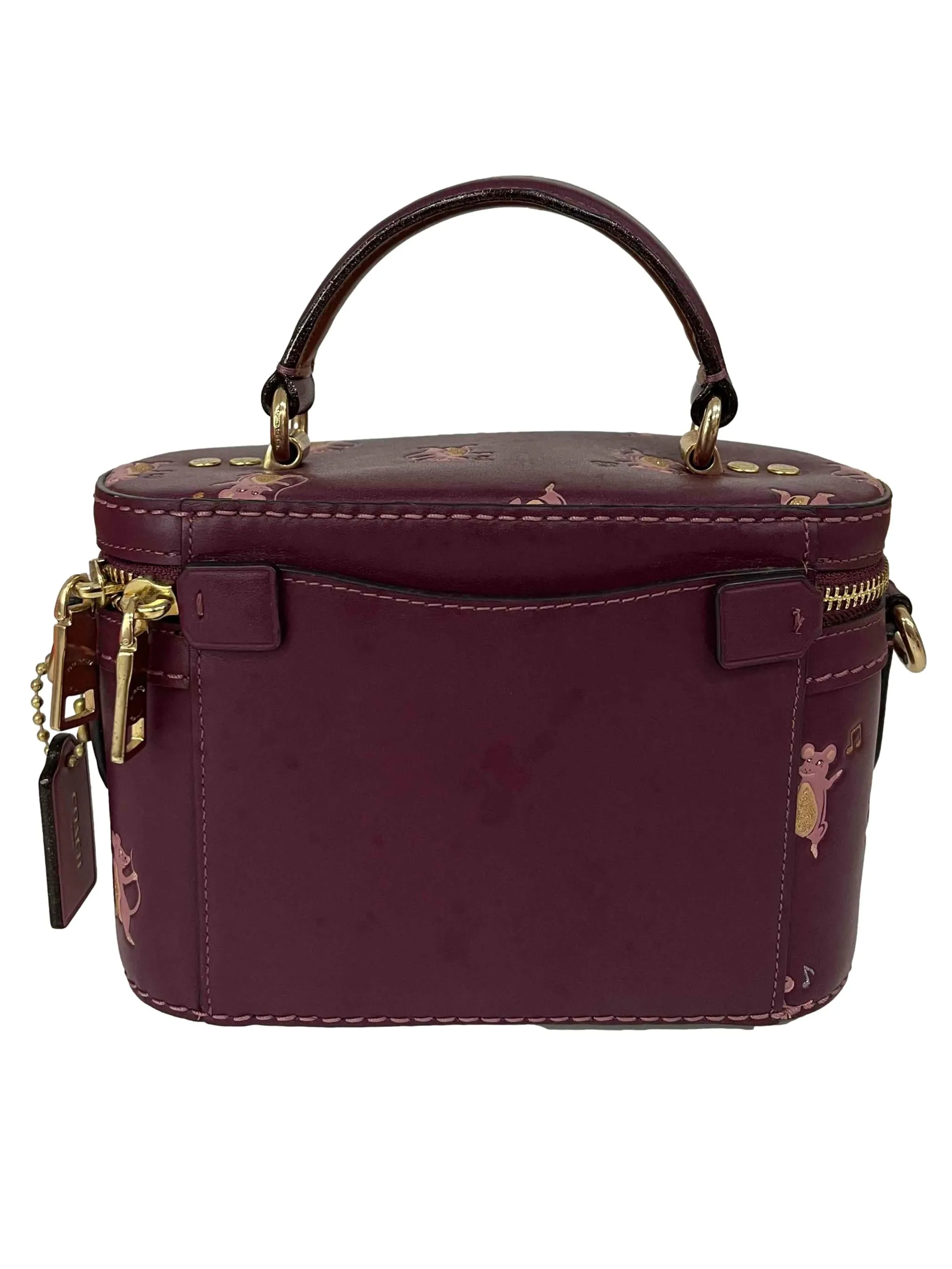 Red Leather Crossbody Bag