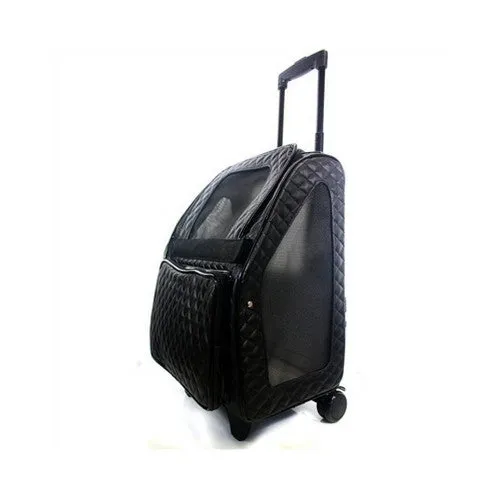 Rio Roller Bag — Black Quilted