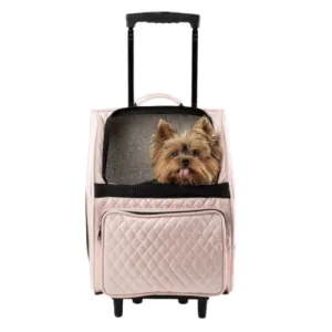 Rio Roller Bag — Pink Quilted