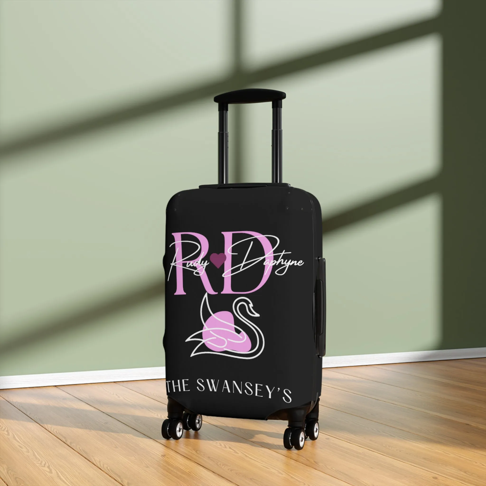 Rudy & Daphyne Custom Luggage Cover