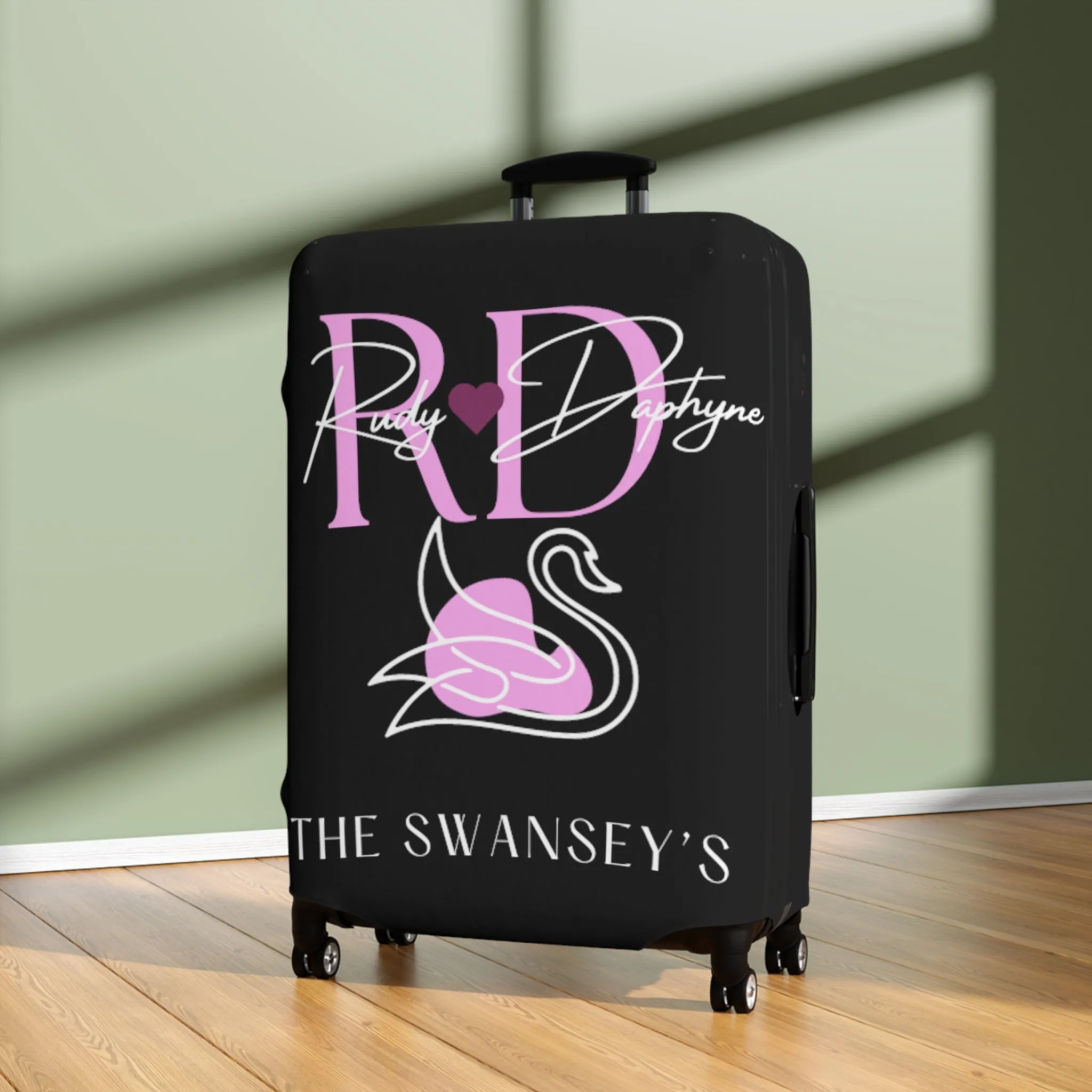 Rudy & Daphyne Custom Luggage Cover
