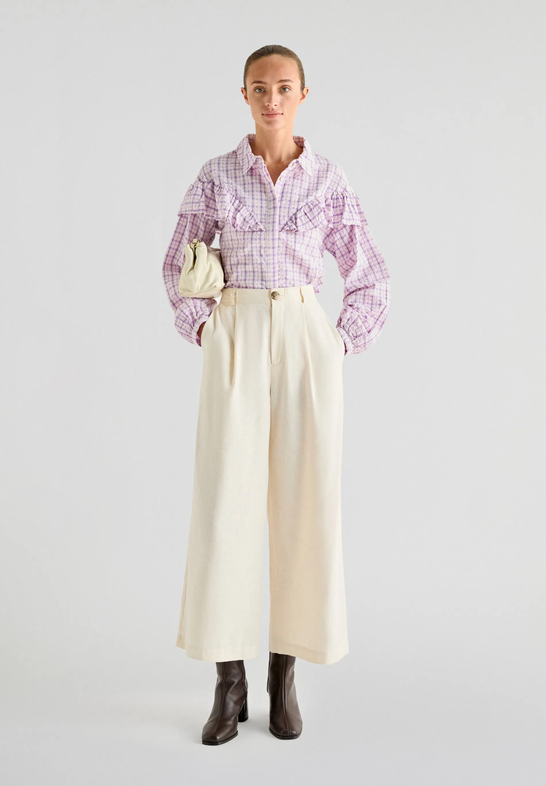 RUFFLE CUTE SHIRT
