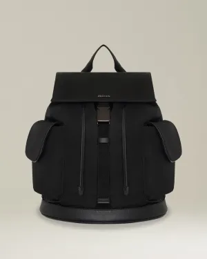 SAFFIANO LEATHER TRAVEL BACKPACK