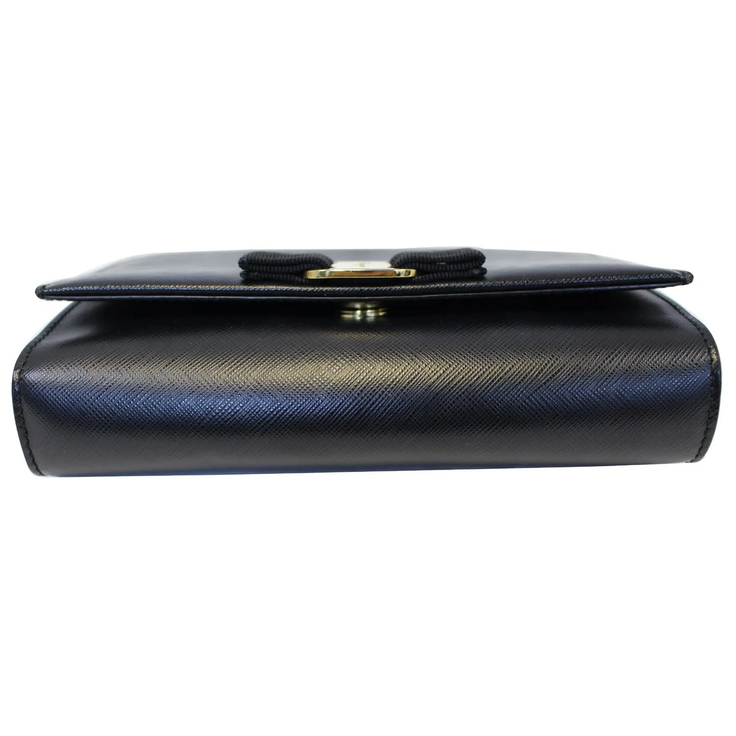 SALVATORE FERRAGAMO Miss Vara Bow Leather Crossbody Bag