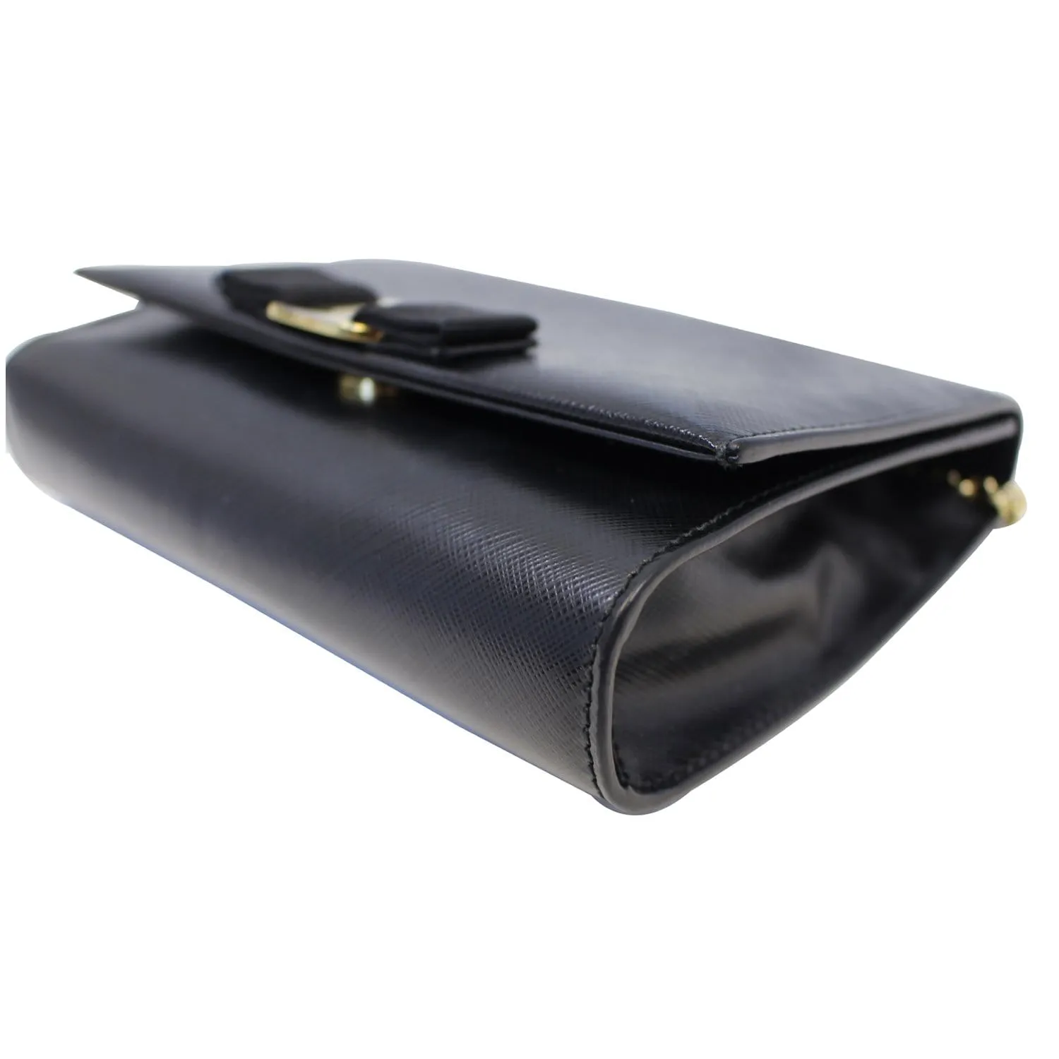 SALVATORE FERRAGAMO Miss Vara Bow Leather Crossbody Bag