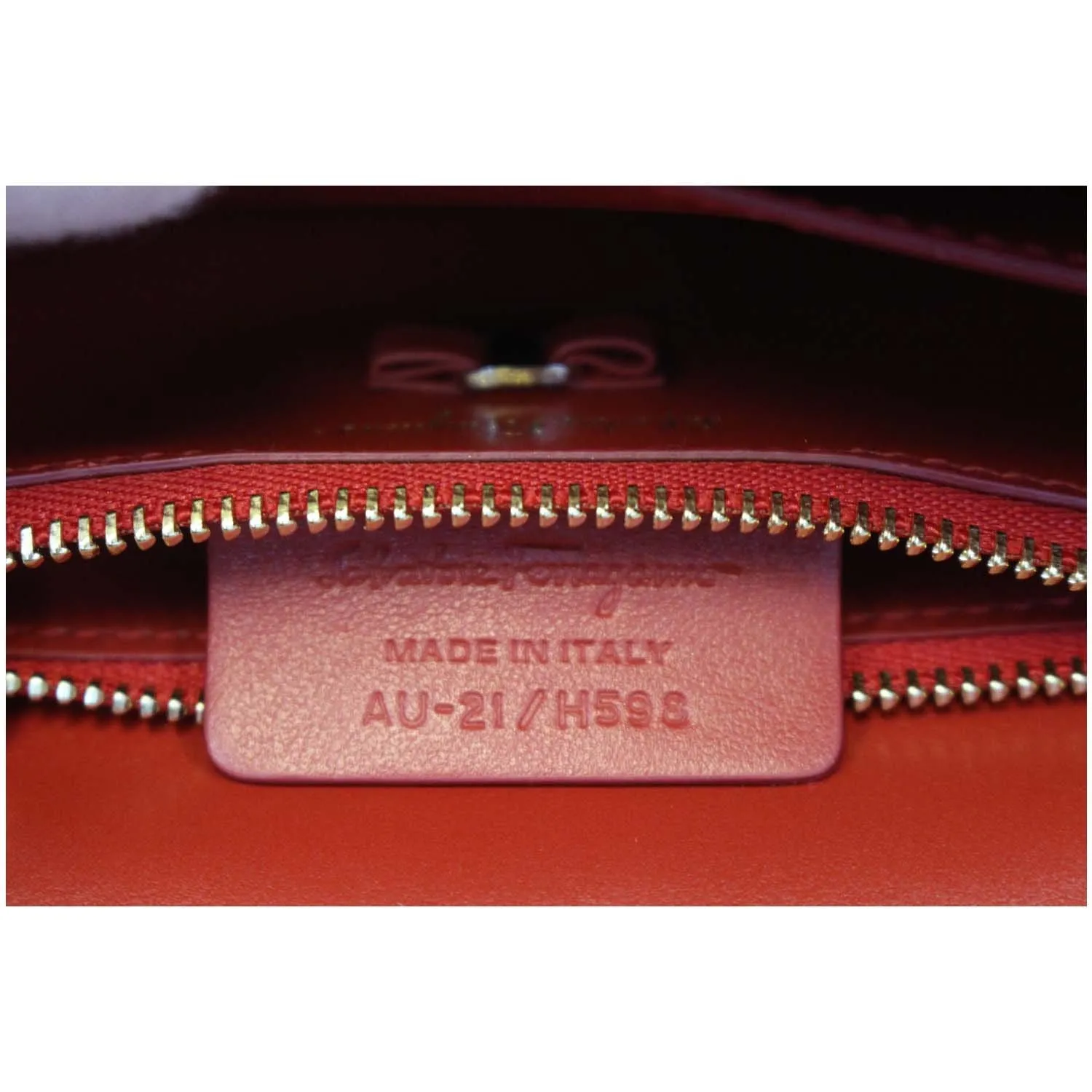SALVATORE FERRAGAMO Vara Rainbow Leather Crossbody Bag