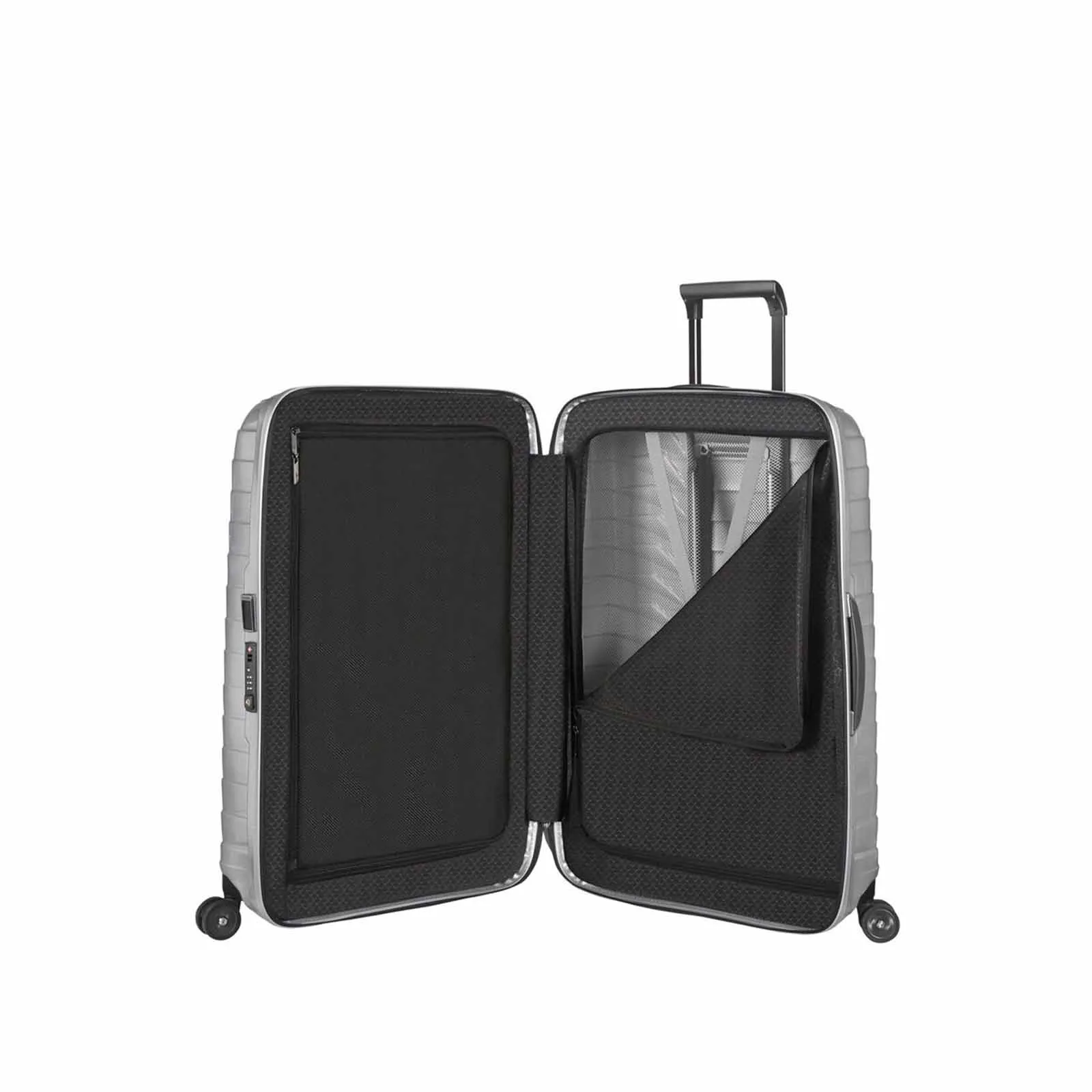 Samsonite Proxis 55cm Suitcase Silver