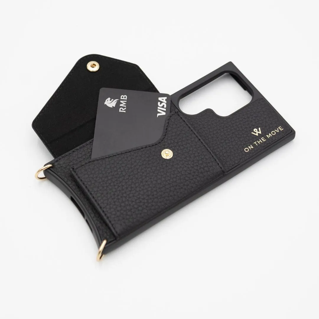 Samsung Premium Leather cover, Strap & Purse
