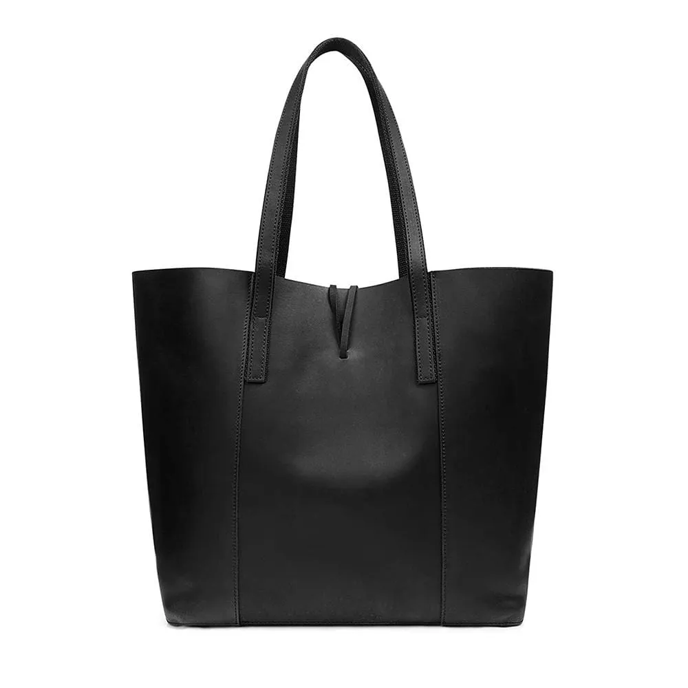 Savannah Leather Tote   FREE Matching Wallet & Vanity Bag