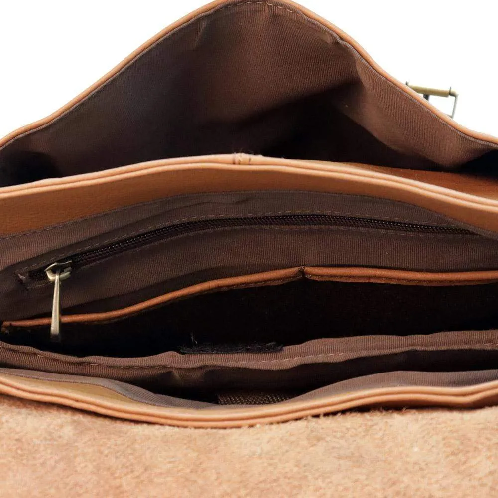 Scarlet Leather Backpack