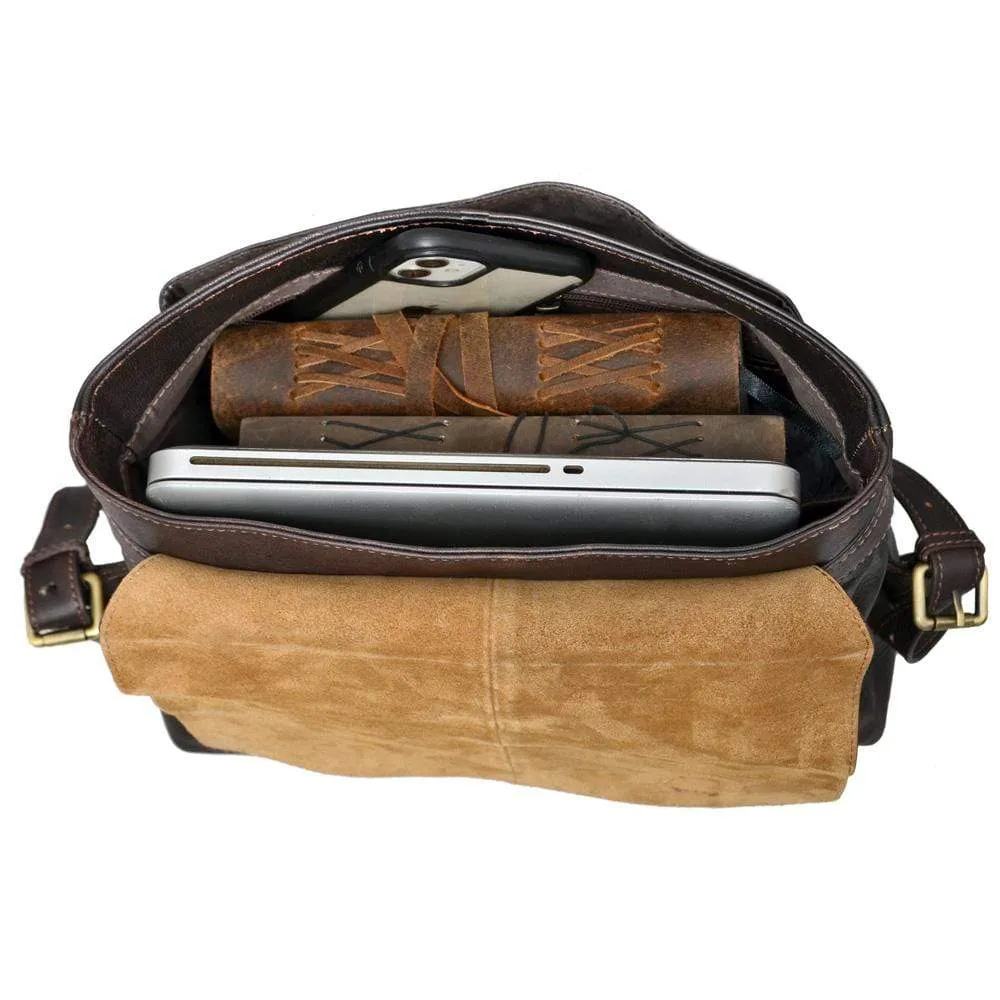 Scarlet Leather Backpack